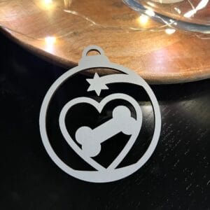 Vsepropejska Vánoční baňka s motivem psa 12 Typ: Baňka 2