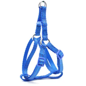 Vsepropejska Habel reflexní postroj pro psa s vodítkem Barva: Modrá