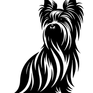 Vsepropejska Jorkšírský teriér 14 dřevěná dekorace na zeď Rozměr (cm): 38 x 35