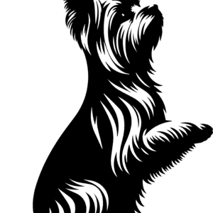 Vsepropejska Jorkšírský teriér 14 dřevěná dekorace na zeď Rozměr (cm): 38 x 29