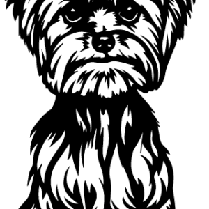 Vsepropejska Jorkšírský teriér 15 dřevěná dekorace na zeď Rozměr (cm): 38 x 19