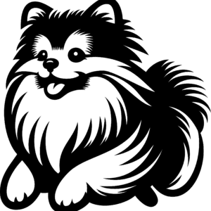 Vsepropejska Pomeranian 4 dřevěná dekorace na zeď Rozměr (cm): 38 x 37
