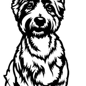 Vsepropejska West highland teriér 3 dřevěná dekorace na zeď Rozměr (cm): 38 x 23