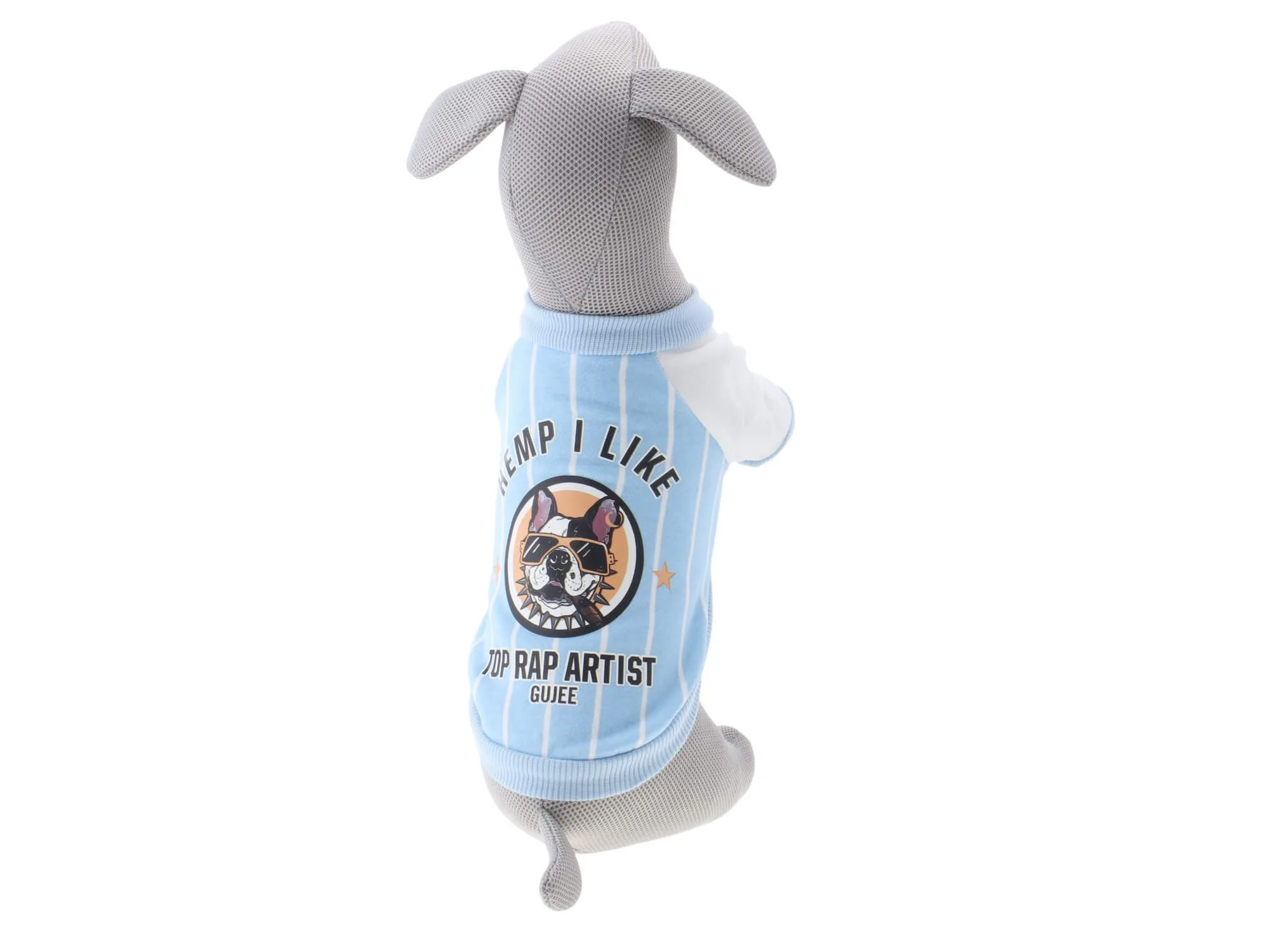 Vsepropejska Abby mikina pro psa s potiskem Barva: Modrá