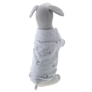 Vsepropejska Brok šedé tričko pro psa Délka zad (cm): 36