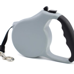 Vsepropejska Tykon samonavíjecí vodítko pro psa Barva: Šedá