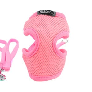 Vsepropejska Fuksa postroj pro psa s vodítkem Barva: Růžová