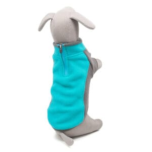 Vsepropejska Zany elastická mikina pro psa Barva: Tyrkysová
