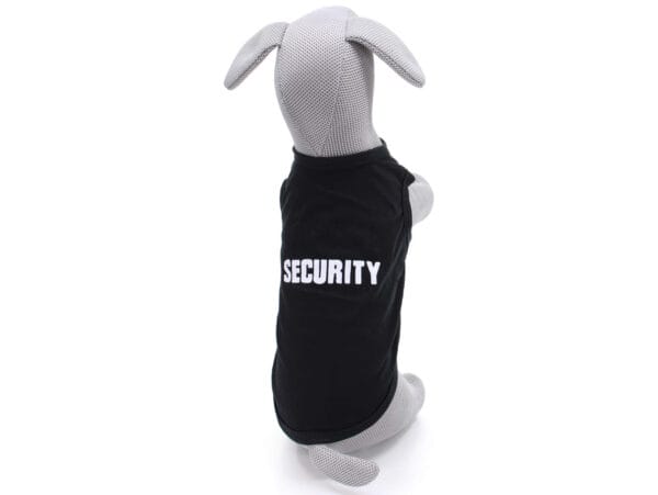 Vsepropejska Lolita tričko s nápisem security pro psa Barva: Černá
