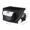 Černý košík na kolo pro psa | do 5 Kg - Obrázek 2