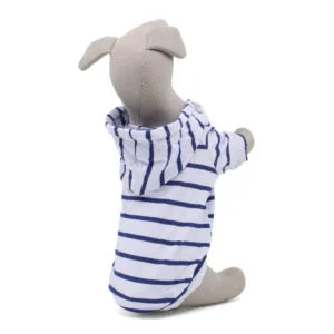 Vsepropejska Lago tričko pro psa s kapucí Barva: Modrá