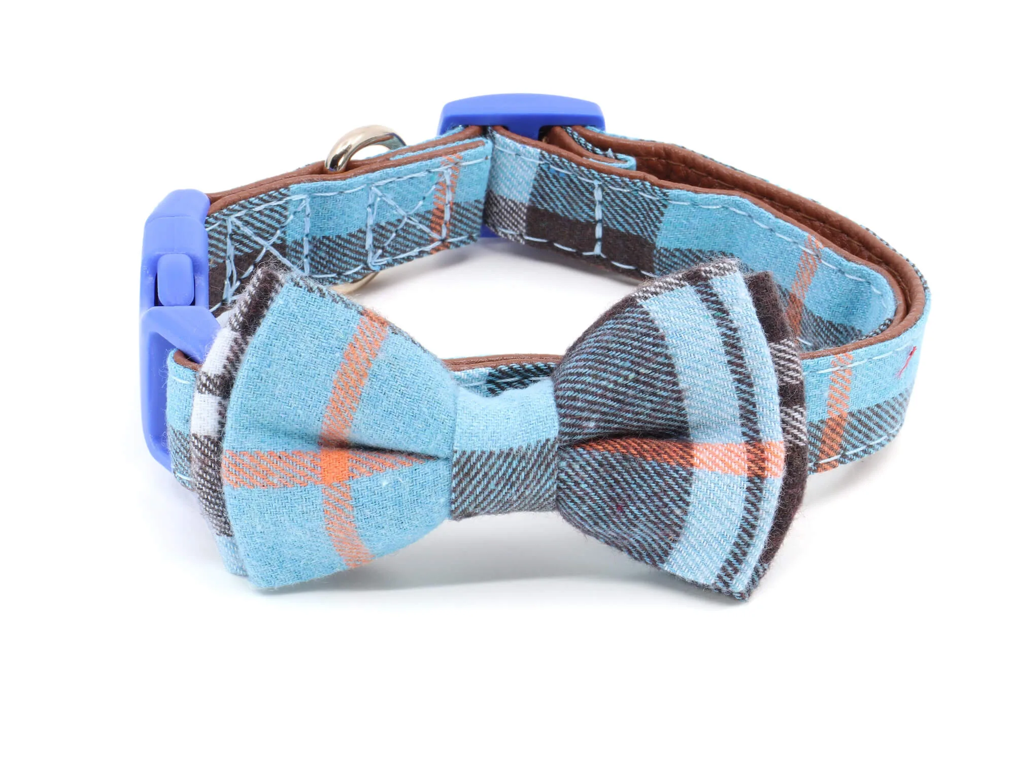 Vsepropejska Luky obojek s motýlkem | 24 - 55 cm Barva: Modrá