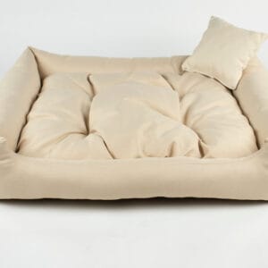 Vsepropejska Lux nadýchaný pelech pro psa Barva: Béžová