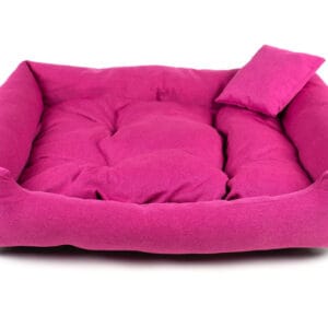 Vsepropejska Lux nadýchaný pelech pro psa Barva: Růžová