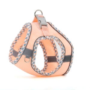 Vsepropejska Neve postroj pro psa s vodítkem | 22 – 46 cm Barva: Lososová