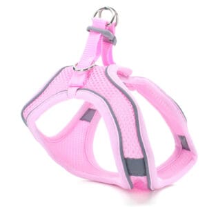 Vsepropejska Neve postroj pro psa s vodítkem | 22 – 46 cm Barva: Růžová