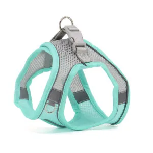 Vsepropejska Neve postroj pro psa s vodítkem | 22 – 46 cm Barva: Tyrkysová