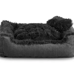 Vsepropejska Shaggy pelech pro psa s kožíškem Barva: Černá