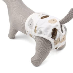 Lama hárací kalhotky pro psa - vsepropejska.cz Barva: Béžová