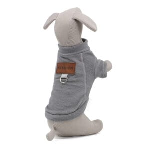 Vsepropejska Hello fleecová mikina pro psa Barva: Šedá