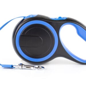 Vsepropejska Lead samonavíjecí vodítko pro psa | 3 m Barva: Černo-modrá