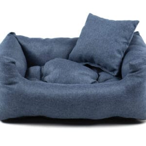 Vsepropejska Lux nadýchaný pelech pro psa Barva: Tmavě-modrá