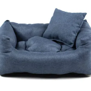 Vsepropejska Lux nadýchaný pelech pro psa Barva: Tmavě-modrá