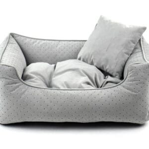 Vsepropejska Snug elegantní pelech pro psa Barva: Světle-šedá