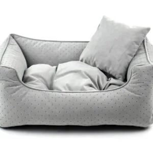 Vsepropejska Snug elegantní pelech pro psa Barva: Světle-šedá