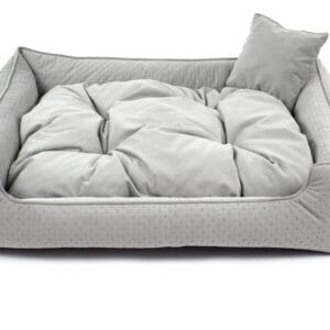 Vsepropejska Snug elegantní pelech pro psa Barva: Světle-šedá