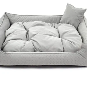 Vsepropejska Snug elegantní pelech pro psa Barva: Světle-šedá