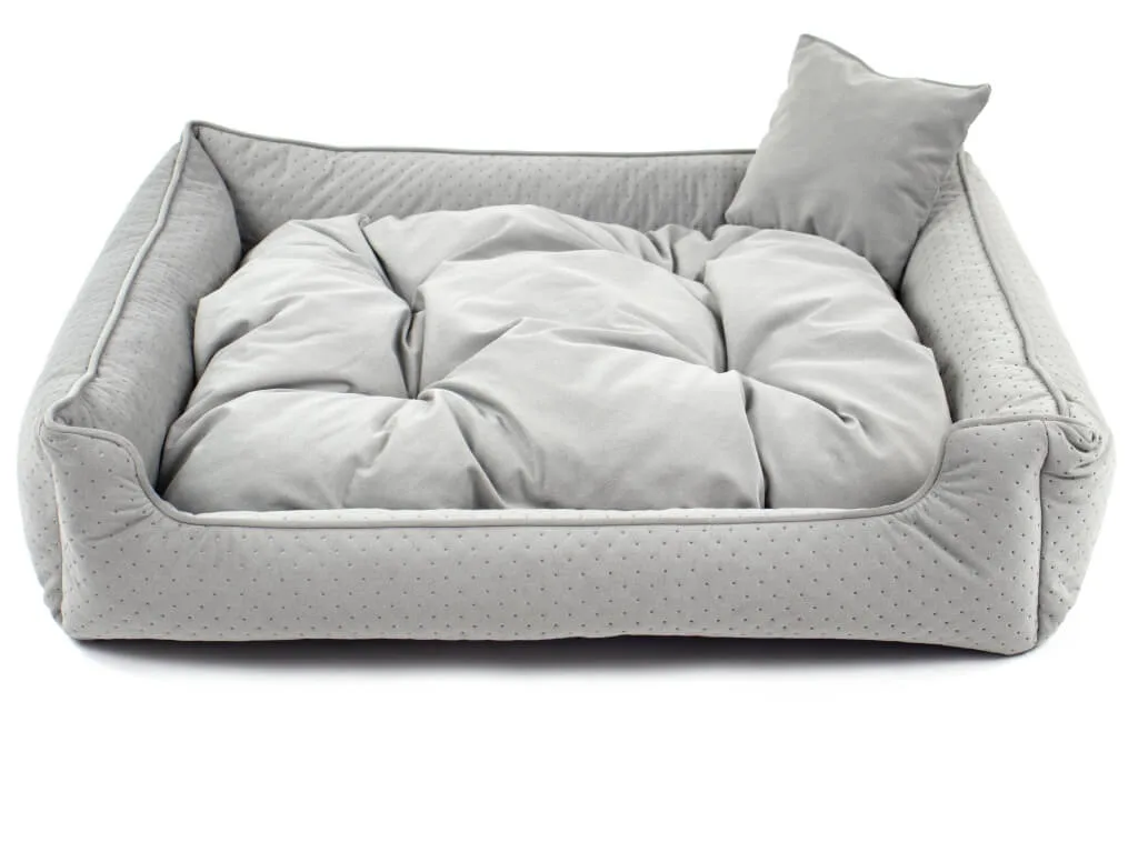 Vsepropejska Snug elegantní pelech pro psa Barva: Světle-šedá