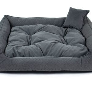 Vsepropejska Snug elegantní pelech pro psa Barva: Tmavě-šedá