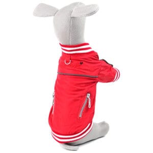 Vsepropejska Springy podzimní bunda pro psa Barva: Červená