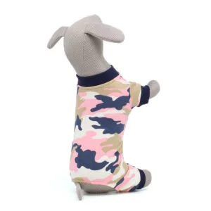 Vsepropejska Blur maskáčová kombinéza pro psa Barva: Růžová