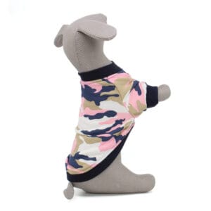 Vsepropejska Camo maskáčová mikina pro psa Barva: Růžová