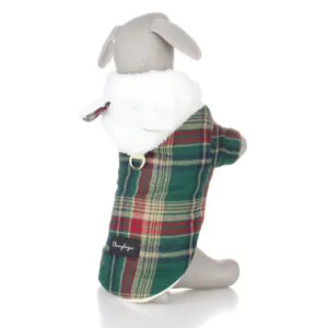 Vsepropejska Sirio zimní kabátek pro psa Barva: Zelená