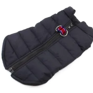 Vsepropejska Color-rainy obleček pro psa na zip Barva: Černá