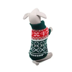 Vsepropejska Eliot zimní svetr pro psa Barva: Zelená