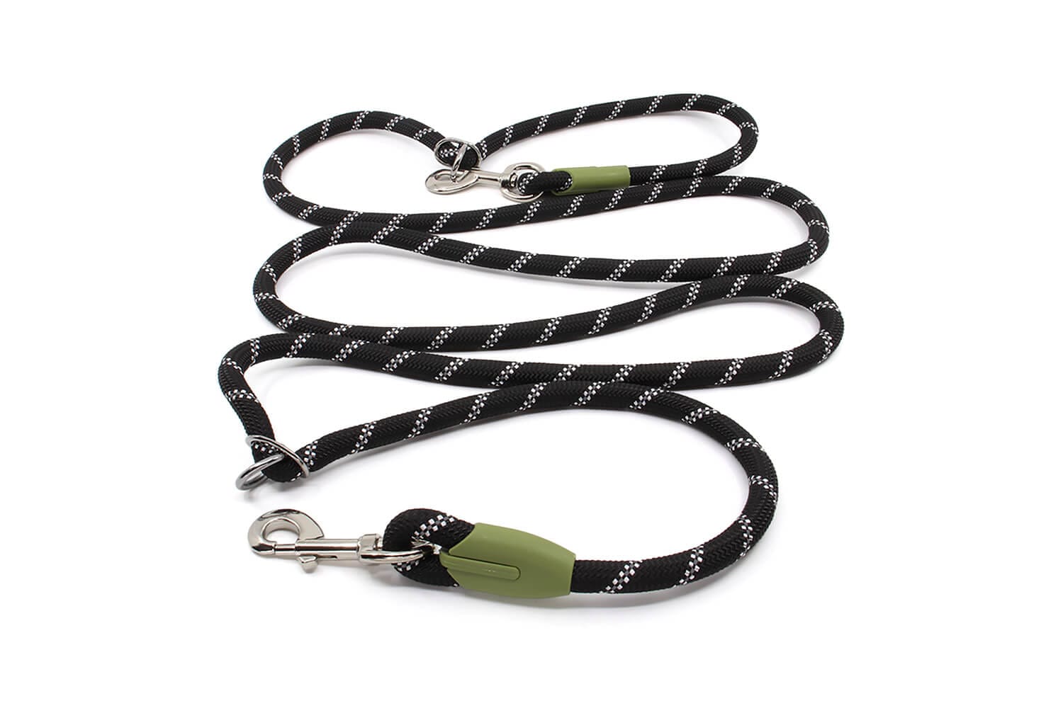 Vsepropejska Lasky přepínací vodítko pro psa | 270 cm Barva: Černá