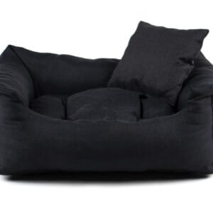 Vsepropejska Lux nadýchaný pelech pro psa Barva: Černá