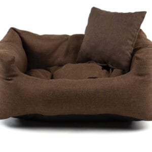 Vsepropejska Lux nadýchaný pelech pro psa Barva: Hnědá