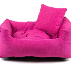 Vsepropejska Lux nadýchaný pelech pro psa Barva: Růžová