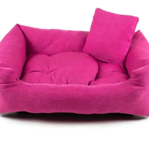 Vsepropejska Lux nadýchaný pelech pro psa Barva: Růžová