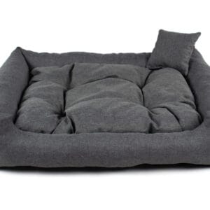 Vsepropejska Lux nadýchaný pelech pro psa Barva: Šedá