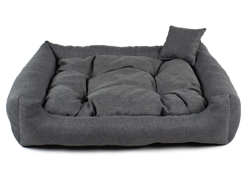 Vsepropejska Lux nadýchaný pelech pro psa Barva: Šedá