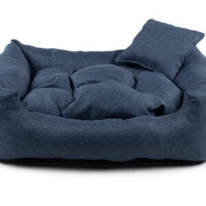 Vsepropejska Lux nadýchaný pelech pro psa Barva: Tmavě-modrá