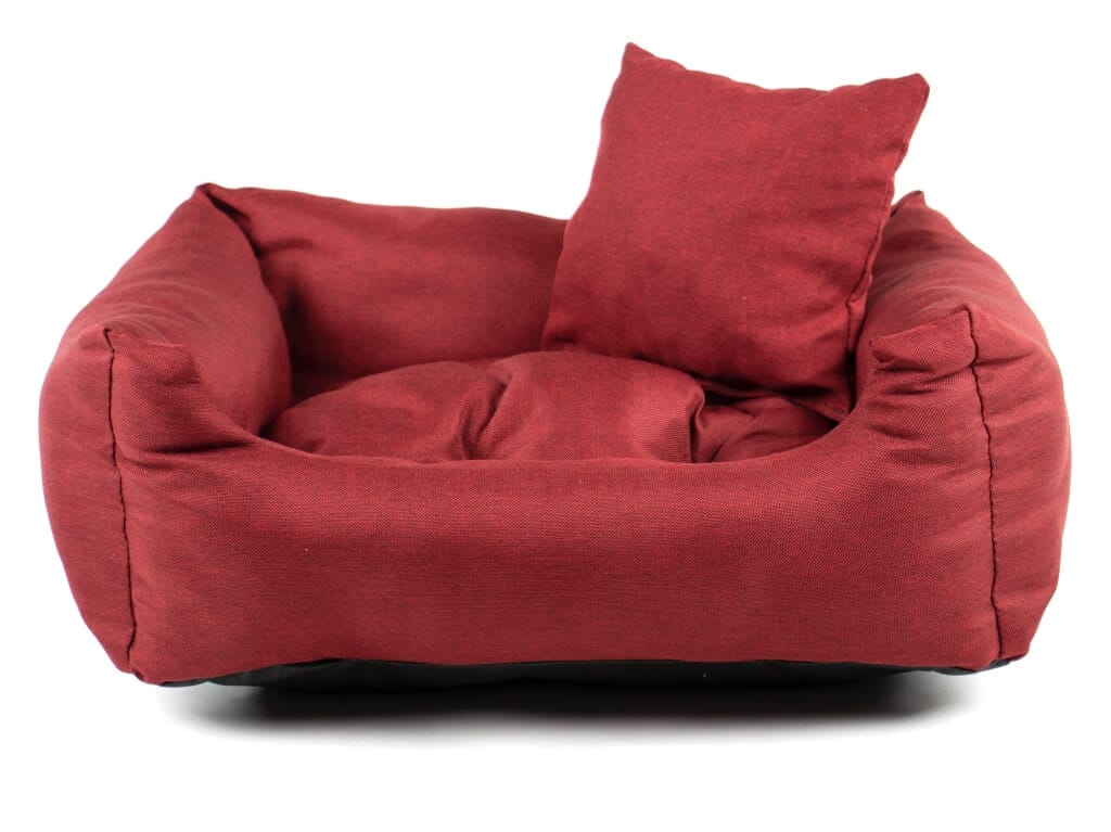 Vsepropejska Lux nadýchaný pelech pro psa Barva: Vínová