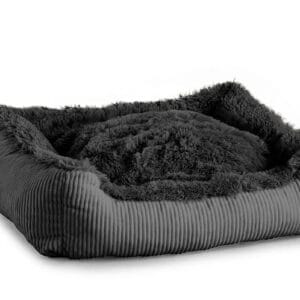 Vsepropejska Shaggy pelech pro psa s kožíškem Barva: Černá