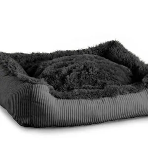 Vsepropejska Shaggy pelech pro psa s kožíškem Barva: Černá